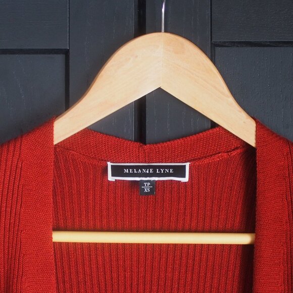 Melanie Lyne | Long Open Front Cardigan - Picture 2 of 6